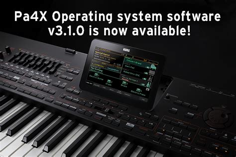 Korg pa4x oriental software update. 0 The following functions are SoundC...