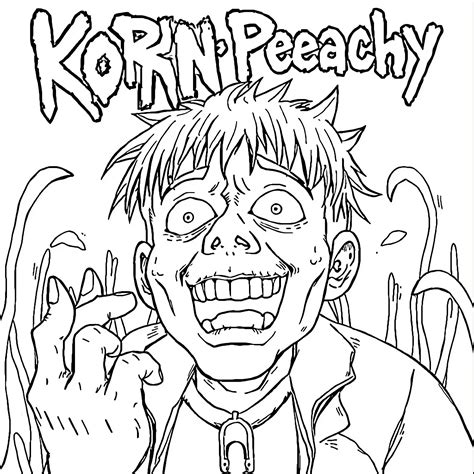 Korn Coloring Pages