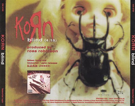 Korn blind. Things To Know About Korn blind. 