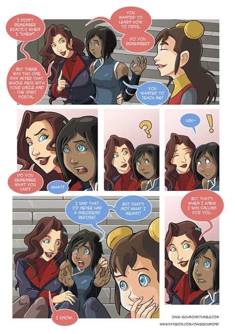 Korra cleared her throat. "Uh, thanks Asami. That means a lot. I honestly thought you'd be pissed at me." Korra said as she rubbed the back of her neck. It was quiet for a few moments and Asami disappeared into the bathroom down the hall. Korra was in bed by the time Asami came back into the room, this time, Bolin following behind her.