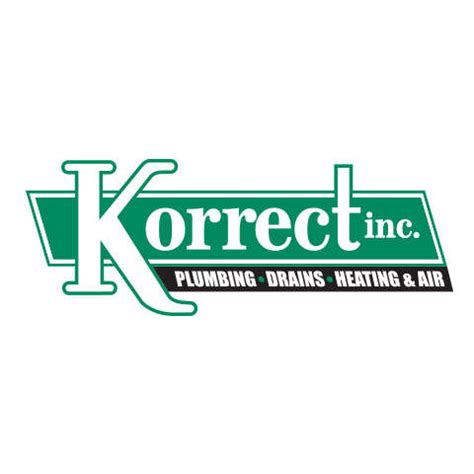Korrect plumbing. Korrect Plumbing, Heating & Air Conditioning, Inc. is committed to providing honest and fair service, placing a strong emphasis on loyalty to customers, employees, family, and vendors. Their expertise covers a wide range of plumbing tasks, from fixing dripping taps to replacing broken toilet tanks. Additionally, they offer financing options for ... 