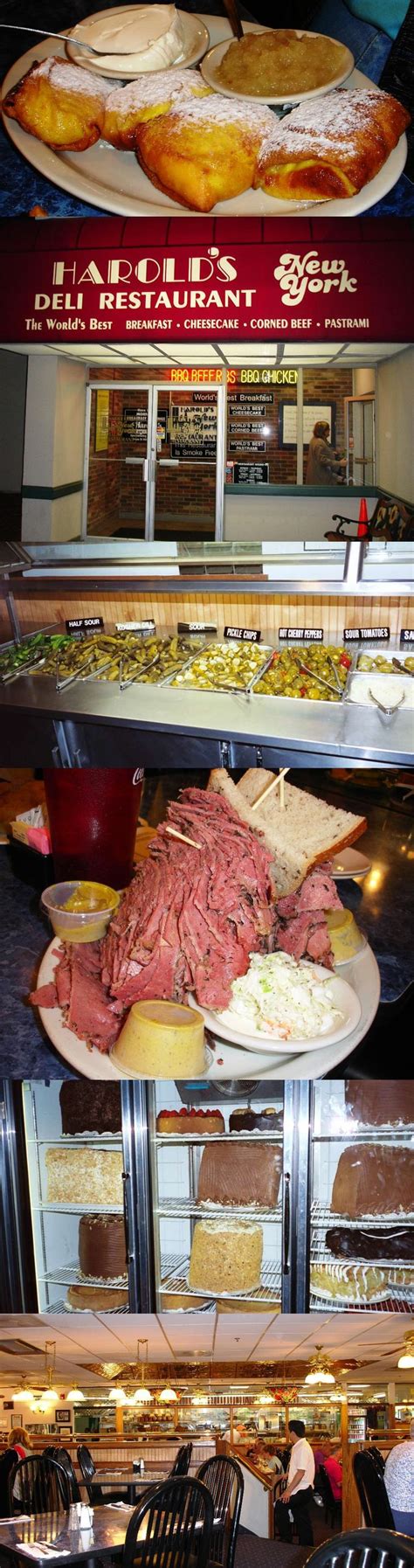 1. Harold’s New York Deli – Edison. Monster portions and sandwiches overflowing with tender, salty pastrami is the name of the game at this legendary deli. There’s a few ‘Harold’s Delis’ in New Jersey, but this one owned and run by Harold Jaffe (of the famous and former Midtown Manhattan’s Carnegie Deli) is the original and very best.. 