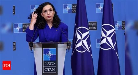 Kosovo’s president says investigators are dragging their feet over attacks on NATO peacekeepers
