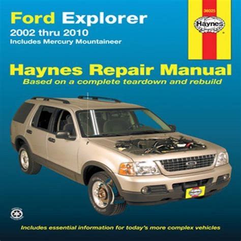 Kostenlose 2002 ford explorer service handbuch. - Manuale di riparazione di honda crv 2005.