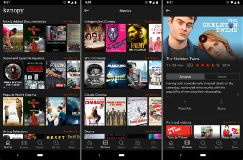 Kostenlose Filme-Apps Android