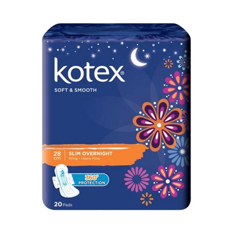 Kotex Ss Overnight Wing 28cm 20s,Cheapest in Singapore, Home …