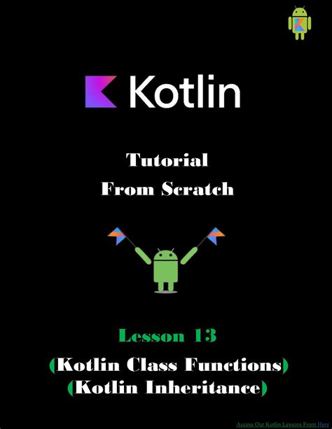 Kotlin PDF PDF Class (Computer Programming) Inheritance …