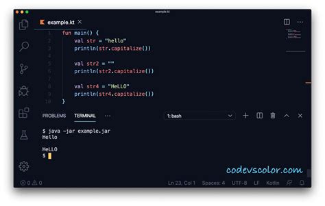 Kotlin String