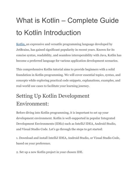 Kotlin datetime. .  This guide introduces you to the efficient use of Unic...