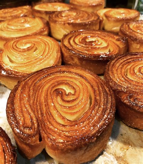 Kouign amman. Kouign Amann is a flaky and crunchy treat with caramelized outer crust, and sweet, salty & buttery goodness in every single bite. This is by far the best and irresistibly delicious pastry I have ever tried!! 5 from 35 votes. Print Recipe Pin … 