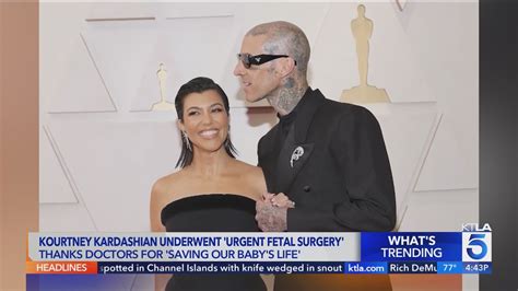 Kourtney Kardashian Barker underwent 'urgent fetal surgery' to save baby's life