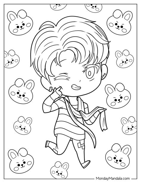 Kpop Coloring Pages