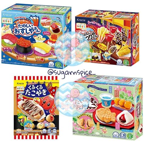 Kracie Popin Cookin-ice cream,taiyaki,Sushi,Hamburger ,matsuri(5 …