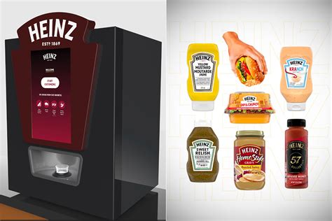 Kraft Heinz develops dispenser to create over 200 condiment combinations