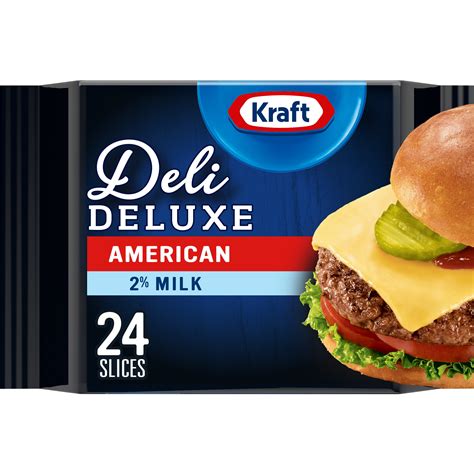 Kraft american cheese. Enjoy Kraft Big Slice American Natural Cheese Slices! These big slices of natural cheese have bigger flavor in a BIG slice. In fact, these slices are 20% larger than your average slice for more flavor. Always made from fresh milk, Kraft natural cheese slices are perfect for your familyu0019s favorite sandwiches, burgers, wraps, or whatever else ... 