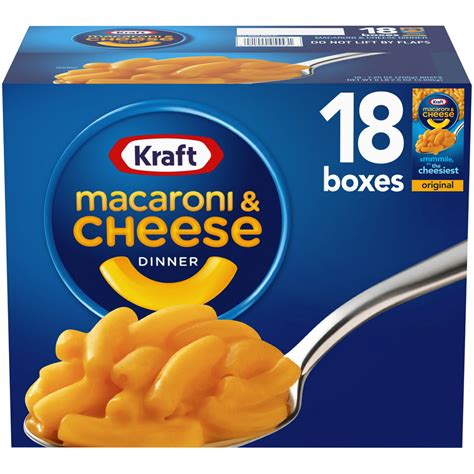 Kraft mac n cheese. Rich and creamy, our dinner is made with ridge macaroni and real cheese sauce. Our dinner contains no artificial flavors or dyes for a deliciously real meal. Kraft Deluxe is a quick and easy meal, perfect for families. To prepare, simply boil noodles for 11-12 minutes, drain and add to the pan, then squeeze in our cheesy sauce and stir. 