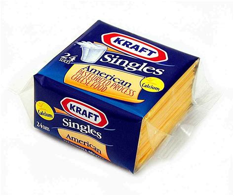 Kraft single cheese. If an astronaut has to say, 