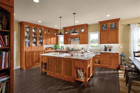 Kraftmaid kitchen cabinets. Feb 28, 2023 ... ... KraftMaid is constantly innovating ways to make your cabinets work ... May be an image of range hood, kitchen island and indoors ... 