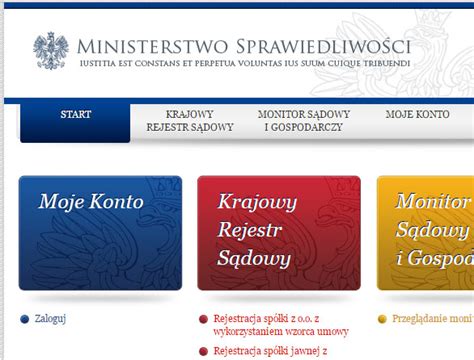 Krajowy Rejestr Sądowy - KRS - dokumenty