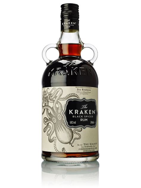 Kraken black rum. Product description. One of the fastest growing rum brands, The Kraken® is the world’s first black spiced rum, housed in an iconic bottle. Taste the flavors of cinnamon, vanilla, and … 