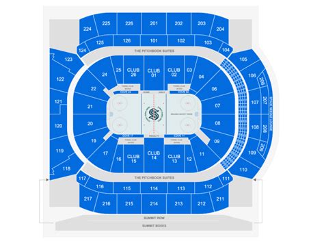 Climate Pledge Arena. Seattle Kraken vs Chicago Blackhawks. Not great. The railing obstructs part of the ice and seats 1-2 are directly behind the stairs. Any time someone walks into the section it completely blocks the view of the game. Overall, the section is great but avoid seats 1-2 from rows F. 204.. 