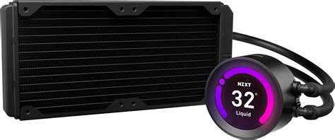 This All-in-One (AIO) liquid cooler is ready for high performance CPU's with the ability to fit in most cases. Show CPU/GPU temperatures or customize with GIFs with the Kraken Z LCD display. 2.36” LCD screen capable of displaying 24-bit color. Customize display with intuitive NZXT CAM controls. NZXT RGB Connector for NZXT RGB accessories.