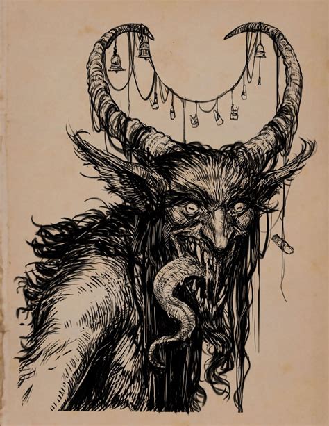 Krampus by Fesbra in 2020 Digital art fantasy, Artwork, Krampus