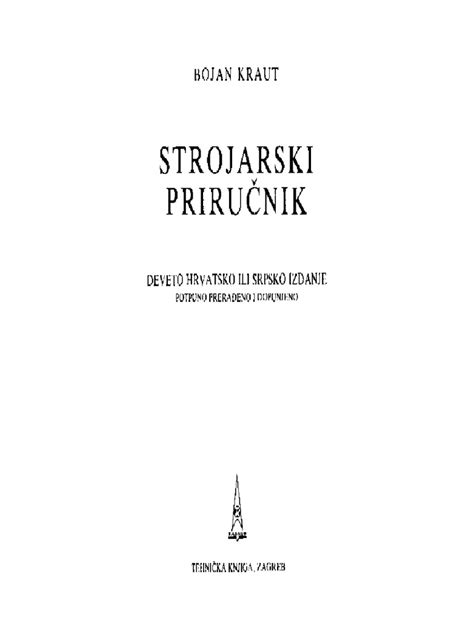 Kraut Strojarski Prirucnik PDF - Scribd