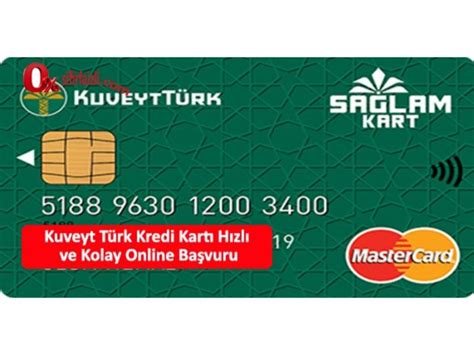 Kredi kartı başvurusu kuveyt türk