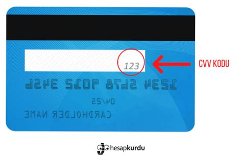 Kredi kartının üzerindeki numaralar nedir