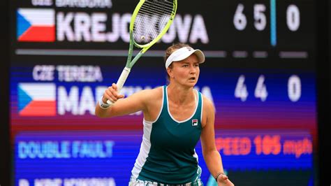 Krejcikova continues serene progress at grass-court Birmingham Classic