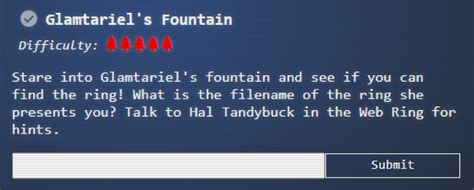 Kringle Info - Glamtariels Fountain