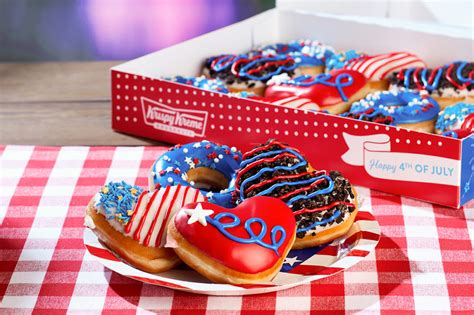 Krispy Kreme offering 4th of July deals today