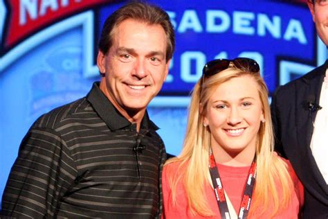 Kristen Saban is the adopted daughter of Alabama football coach