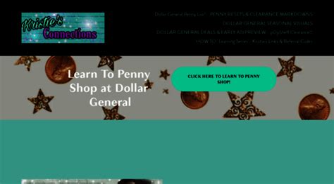Calling all Dollar General Penny Shoppers & Clearance Shoppers!Learn to Penny Shop!!!https://youtu.be/S6cSVf1otvYClick below to join Kristie's Connections Fa.... 