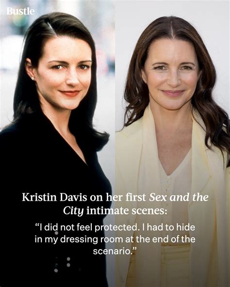 Kristin Davis 'Did Not Feel Protected' Filming Some Intimate 