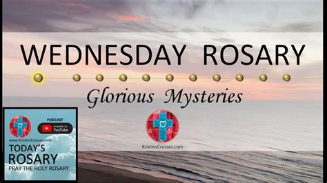 Kristin crosses rosary - wednesday. Today's Rosary - Friday, February 18, 2022. Pray the Holy Rosary with us today! On Friday's we pray the Sorrowful Mysteries. ️ Scenic Meditation: Above... 