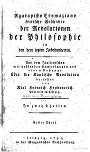Kritische geschichte der revolutionen der philosophie in den drey letzten jahrhunderten. - Lexmark optra e310 e312 4044 service manual.