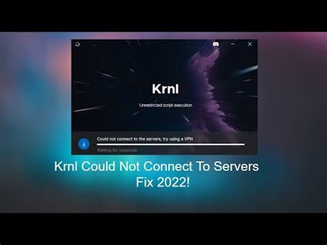 Krnl could not connect to servers. Things To Know About Krnl could not connect to servers. 