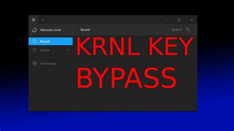 as you guys know krnl add new universal bypass bypasser. but it's still in update. so i found this new way to get the key instantly. 1. enable/download your universal bypasser ofc lol. 