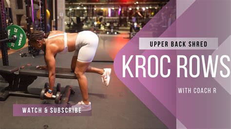 Kroc Row Tutorial YouTube