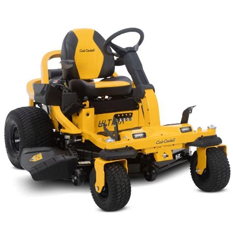 The Cub Cadet® Ultima Series ZT1 42 42-in. 22 HP* Zero-Turn Lawn Mower is designed to deliver a premium cut with few clumps and stragglers, fine clippings and evenness. Dual hydrostatic transmissions engineered for quick ground speeds that leaves your yard with a professional-quality finish. A continuous tubular steel frame with fully e-coated ...