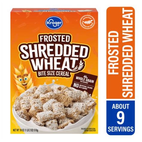 Kroger® Frosted Shredded Wheat Bite Size Cereal