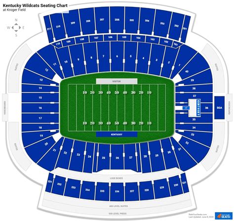 Kroger Field Seating Chart