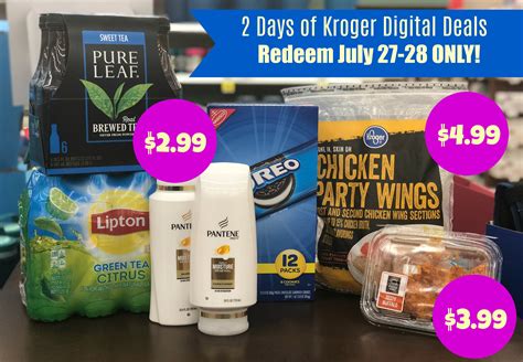 Kroger digital deals. Save on our favorite brands by using our digital grocery coupons. Add coupons to your card and apply them to your in-store purchase or online order. Save on everything from food to fuel. 