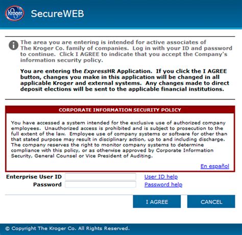 www.theworknumber.com. click on im an employee- enter emplyer code ( can click on find employer name to find code.)- hit log in- your user id will be your social security number- your password will be the last for of your social and the year you were born (unless you did this last year and changed your password). 