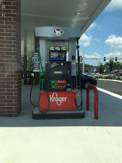 10 reviews and 7 photos of KROGER FUEL CENTER "This is my primary stop for all things gasoline related. The prices are always competitive and using the Kroger Card reduces the price another 3 cents per gallon. This location was recently expanded and now has 16 pumps along with a couple of diesel pumps. Prior the expansion there was frequently a line to get access to a pump.. 