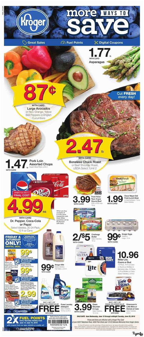View your Weekly Ad Kroger online. Find sales, special