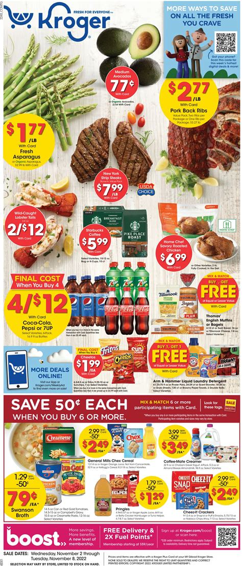 Kroger coupons, deals, this week digital ad, spe