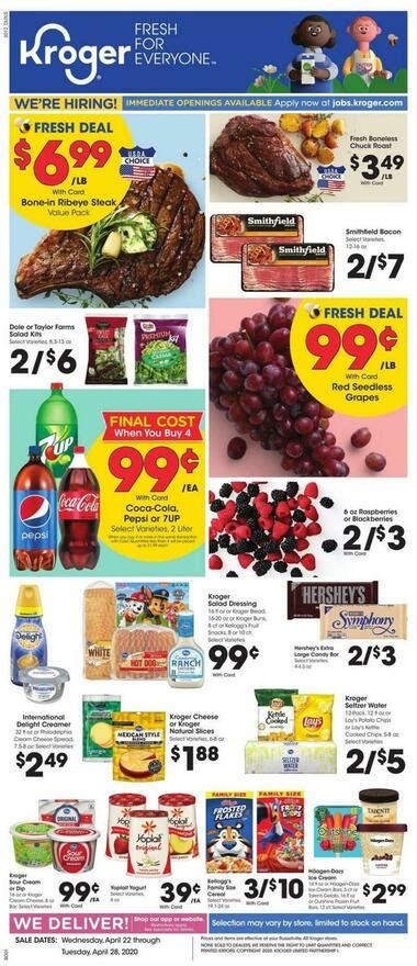 Kroger weekly ad huntsville. Huntsville. 223 Interstate 45 S, Huntsville, TX, 77340. (936) 999-7000. Pickup Available. Need to find a Kroger grocery pickup location near you? 